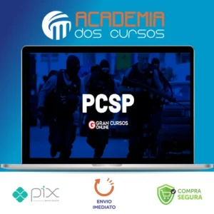 PCSP Polícia Civil do Estado de São Paulo: Delegado de Polícia (Preparação para Prova Escrita + Simulados + Diferenciais Exclusivos) - Gran Cursos
