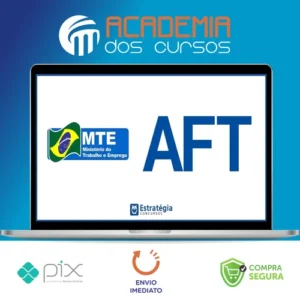 Pacote - Ministério do Trabalho (Auditor Fiscal - AFT) Pacotaço- Pacote Teórico+ Passo Estratégico - Estratégia Concursos