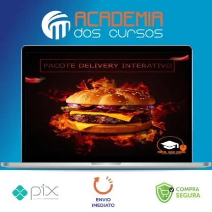 Pacote Delivery Interativo Sistema Deliverys - Hugo Cursos