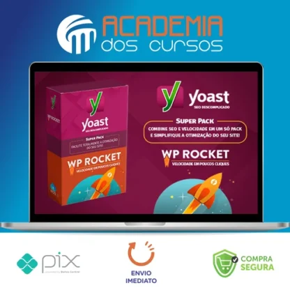 Pacote WP Rocket Pro v3.17.0.2 + Yoast SEO Premium v23.5+ Addons - combo
