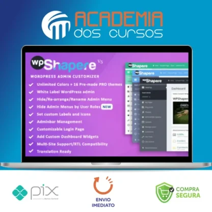 WPShapere WordPress Admin Theme - v7.0.8