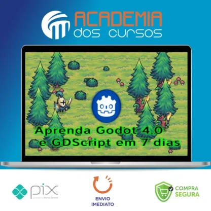 Aprenda Godot 4.0 e GDScript em 7 Dias - Davi Bandeira