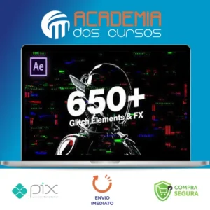 [PACK] Videohive: 650+ Glitch Elements - VCGMotion [INGLÊS]