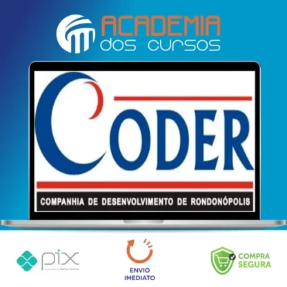 CODER - Companhia de Desenvolvimento de RondonópolisMT - Auxiliar de Escritório em Geral (Pós-Edital) - Gran Cursos Online