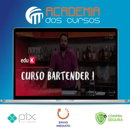 Bartender I Coquetéis Clássicos - Marco de La Roche