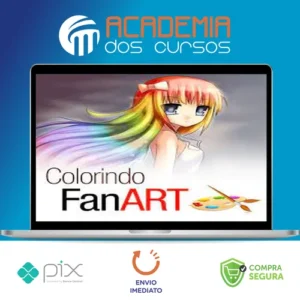 Curso de Pintura: Colorindo Fanart - Mayara Rodrigues