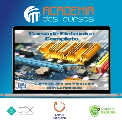 Curso de Eletronica em 5 Dvd (Video Aula) - Autor Não Informado