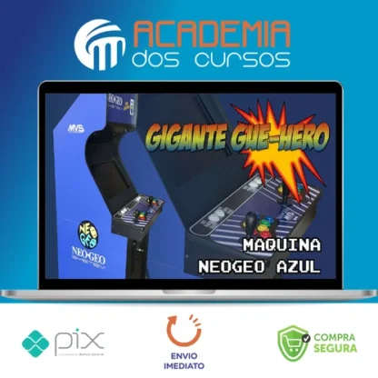 Eletrônica Para Arcades Fliperama - Gigante Gue-Hero