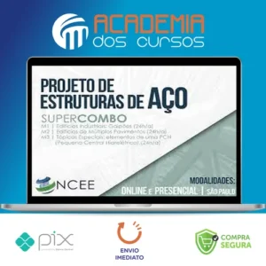 Projeto de Estruturas de Aço (Super Combo M1+M2+M3) - Ncee