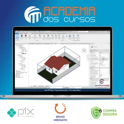Revit Mep Básico: Projeto Hidrossanitário de Residência Popular - Isabela Ribeiro