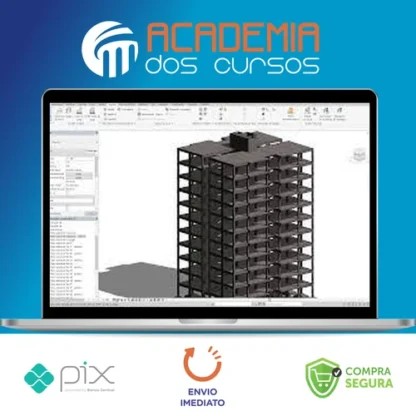 Revit: Arq e Estrutural Avançado com Fundações - Engenhabim