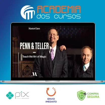 MasterClass: Teach the Art of Magic - Penn & Teller [INGLÊS]