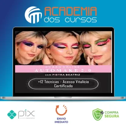 Automaquiagem 2.0 + Maquiagem Artística - Pietra Beatriz Pereira