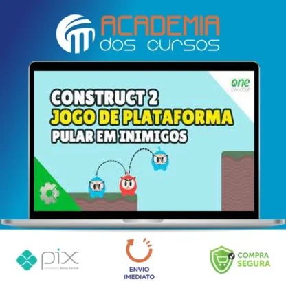 Aprenda a Criar Jogos com Construct 2: 10 Cursos em 1 - One Day Code