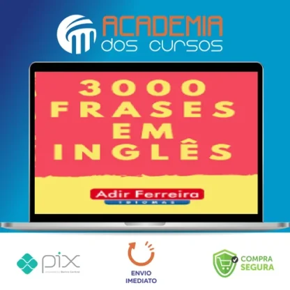 3000 (Frases + Áudio) em Inglês - Adir Ferreira
