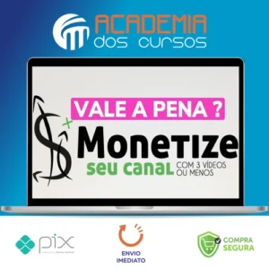 Escola para Youtubers: Monetize seu Canal com 3 Vídeos ou Menos - Caique Pereira