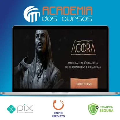 Ágora Modelagem 3D Realista - Iconic Academy