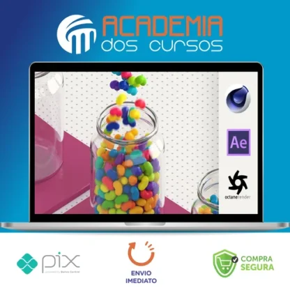 Cinema 4D Looping 3D Animation for Instagram and GIF - CG Shortcuts [INGLÊS]