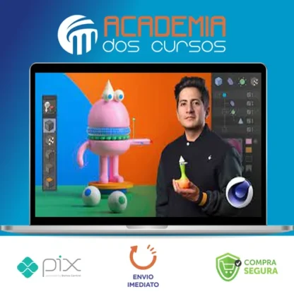 Cinema 4D Para la Creación de Personajes - Domestika [ESPANHOL]