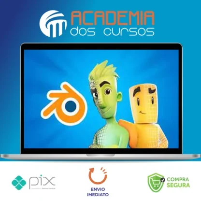 Crie seu Personagem 3D Completo no Blender - Guilherme Gusmão de Freitas