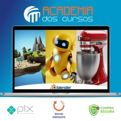 Curso Blender 2.8: Aprenda 3D do Zero - Daniel Franco