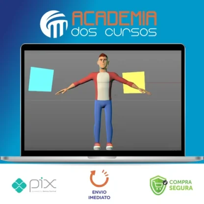 Curso de Cinema 4D (Criando Personagem) - Héber Simeone