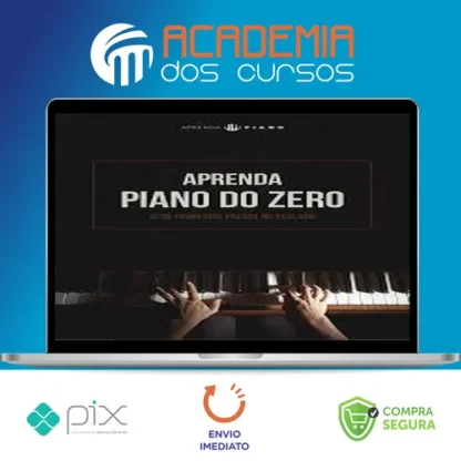 Aprenda Piano Do Zero: Método Simples - Jonathan Alex
