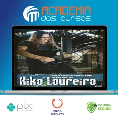 Rock Fusion Brasileiro Tecnica Criativa (Guitarra) - Kiko Loureiro