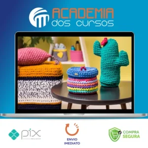 Eduk: Crochê Moderno Fio de Malha para Decoração - Nat Petry