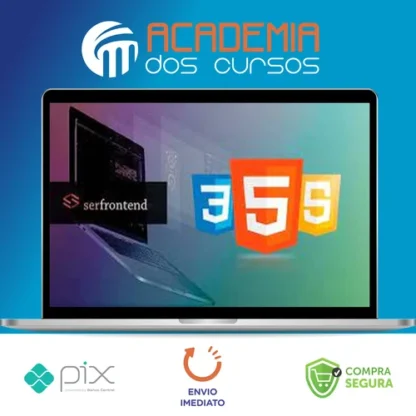 Curso Web Design Completo Html5, Css3 e JS + 5 Projetos - Daniel Tapias Morales e Serfrontend Cursos