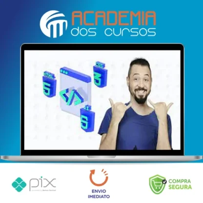 Front-End Design Essencial: Html, CSS e JS Completo do Zero - Brunão Souza