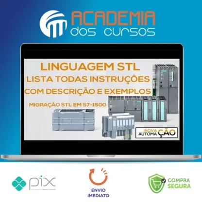 Aprenda Linguagem Stl do Clp da Siemens - Wagner Sombra