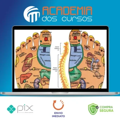 Reflexologia Podal: Aprenda Massagem nos Pés - Walter Araújo