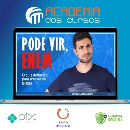 Pode Vir, Enem: O Guia Definitivo para Arrasar no ENEM - Umberto Mannarino