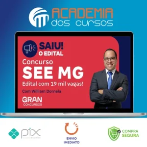 SEE MG: Professor de Educação Básica, Matemática (Pós-edital) - Gran Cursos Online